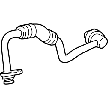 BMW 17-22-7-604-098 Oil Cooling Pipe Outlet