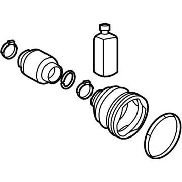 Kia 49586K0300 DAMPER Kit-Fr Axle D