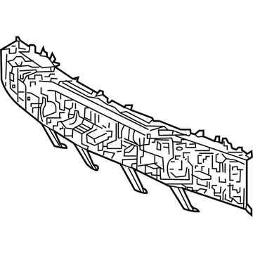 Mopar 4806257AA ABSORBER-Rear Energy