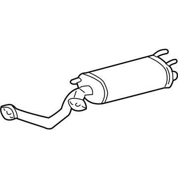 Toyota 17403-50151 Muffler & Pipe