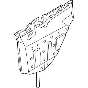 BMW 51-35-7-374-993 Water Drain Line, Left