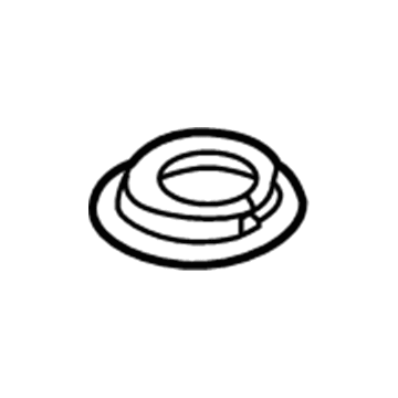 Kia 55332E4000 Pad-Rear Spring, Lower