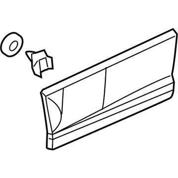 GM 88951959 Molding Kit, Front Side Door Lower