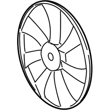 Toyota 16361-0P220 Fan Blade