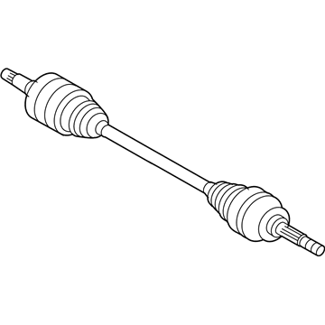 Lexus 42340-53040 Shaft Assembly, Rear Drive