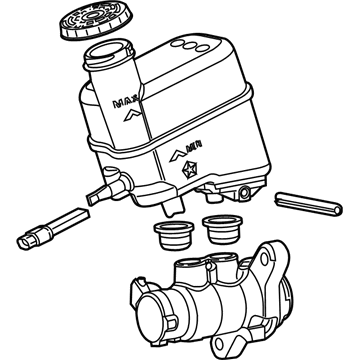 Mopar 68418190AB Brake Cylinder