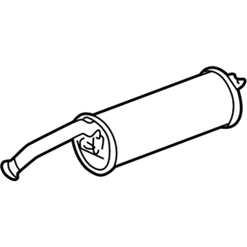 Toyota 17430-21471 Muffler & Pipe