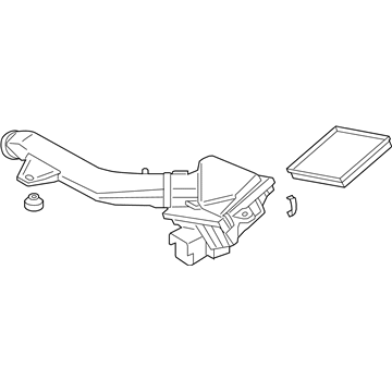 BMW 13-71-8-616-013 Intake Silencer