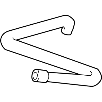 BMW 64-21-8-390-319 Water Hose Radiator And Engine Return