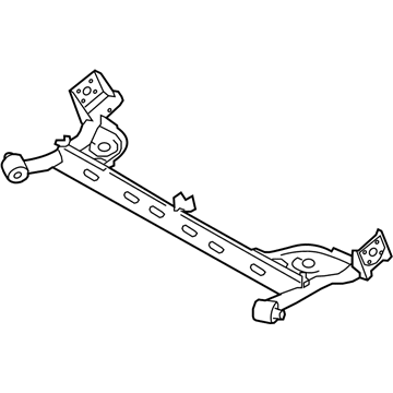 Nissan 55501-9EL0A Beam Complete-Rear Suspension