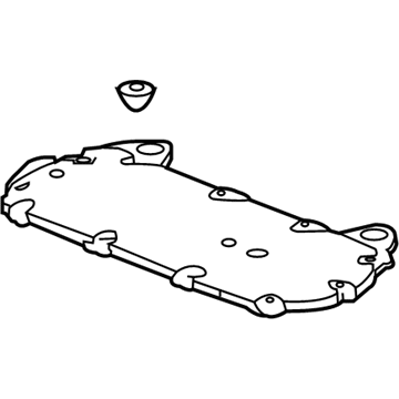 Acura 17140-RGW-A00 Cover Assembly, Intake Manifold (Upper)