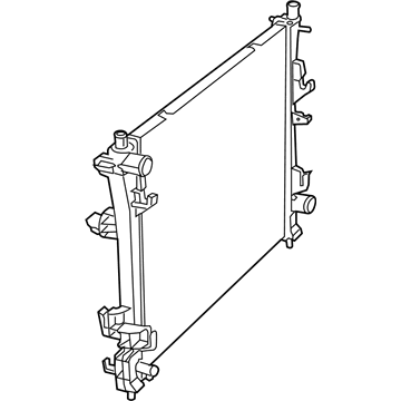 Mopar 68273308AA Engine Cooling Radiator