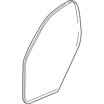 GM 20954941 Weatherstrip, Front Side Door