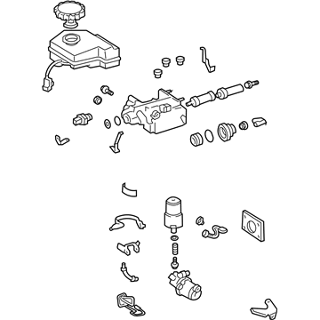 Lexus 47050-60010 Brake Booster Assy, W/Master Cylinder