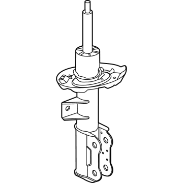 Kia 54651R0150 STRUT ASSY-FR, RH