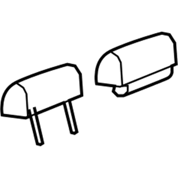 GM 20998452 Headrest