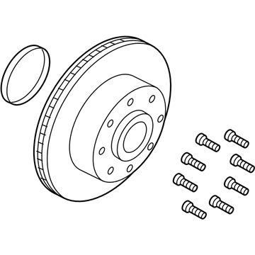 Ford HC3Z-1102-H Rotor