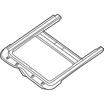 Nissan 91350-JA00A Rail Assy-Sunroof