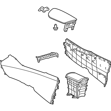 Toyota 58910-10070-C2 Console Assembly