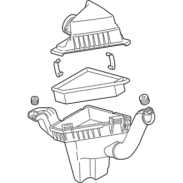 Ford 9T1Z-9600-A Air Cleaner Assembly