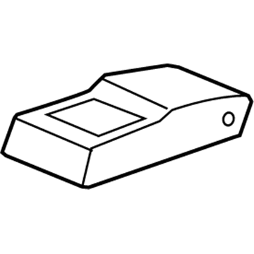 Acura 82180-TL0-G15ZA Armrest Assembly, Rear Seat (Gray) (Leather)
