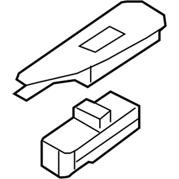 Hyundai 93580-3M300-AJ Rear Power Window Sub Switch Assembly, Right