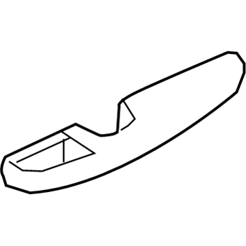 Hyundai 83360-3M000-BR Rear Door Armrest Assembly, Right