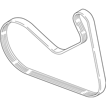 BMW 11-28-8-613-707 Ribbed V-Belt