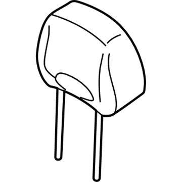 Hyundai 88700-26000-BUB Headrest Assembly-Front Seat
