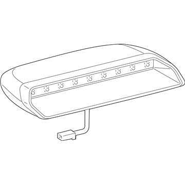 Lexus 81006-30011-B0 Lamp Set, Stop Center