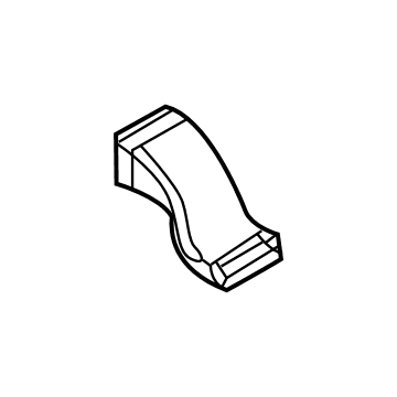 Infiniti 27930-5NA0A Duct-Floor, Rear Air Conditioner