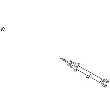 Lexus 48510-80A63 ABSORBER Assembly, Shock