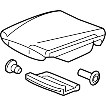 Acura 83405-TZ5-A21ZK Armrest Assembly, Console (Type Z)