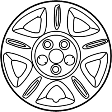 Mopar TW10PAKAA Wheel Cover