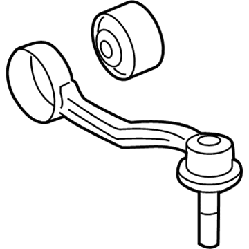 Hyundai 54405-3M000 Rear Arm Assembly-Front Upper, LH