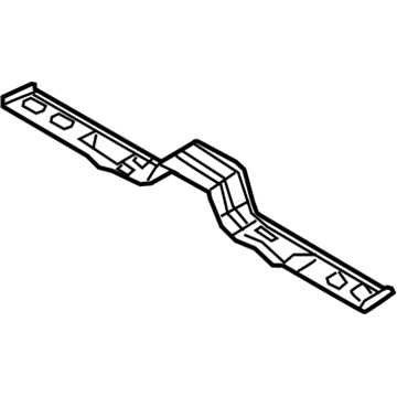 Kia 65867D3000 Extension Assembly-Rear Floor, Front