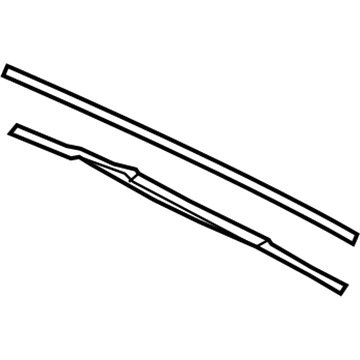 Hyundai 99H09-AKA24-C WIPER Blade 24