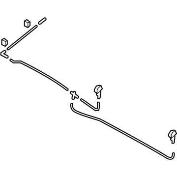 Hyundai 98650-3K001 Hose Assembly-Windshield Washer