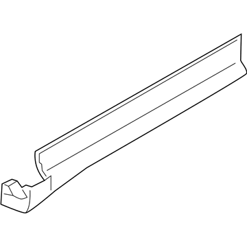Ford 8A5Z-5410176-BA Front Rocker Molding