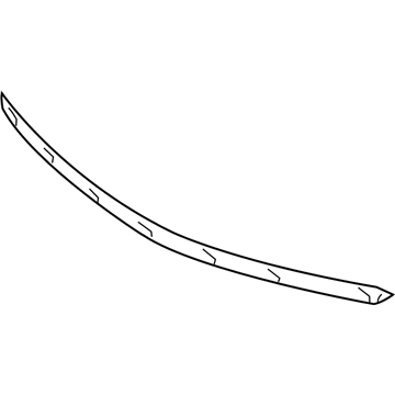 Nissan 62072-CC20A MOULDING Front Bumper