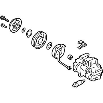 Hyundai 97701-S2700 Compressor Assembly