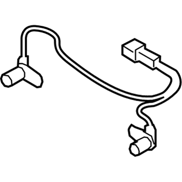 Nissan 47900-JF00A Sensor Assembly-Anti SKID, Rear