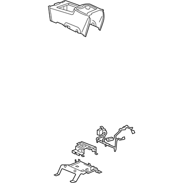 GM 19329529 Console Assembly