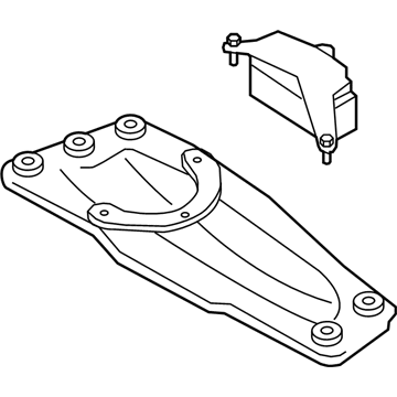 Infiniti 11310-1CA0B Member Engine Mounting Rear