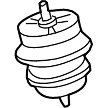 Infiniti 11220-1CA0A Insulator-Engine Mounting, Front