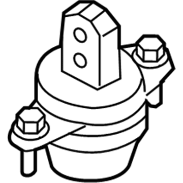 Infiniti 11320-1CA0A Insulator-Engine Mounting, Rh