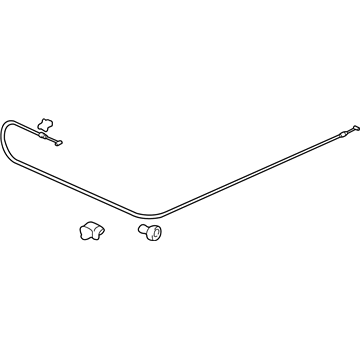 Acura 74130-SZ3-A00 Wire Assembly, Hood