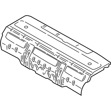 BMW 41-00-7-431-643 Luggage-Compartment Floor, Rear