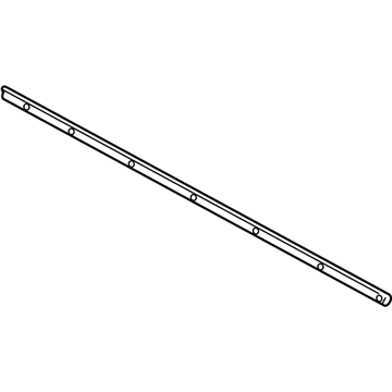 Hyundai 82231-2C000 Weatherstrip-Front Door Belt Inside LH