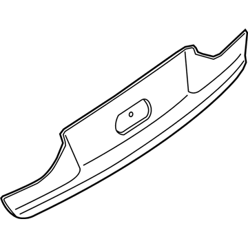 BMW 51-24-8-491-772 TRIM COVER, TRUNK LID, LOWER